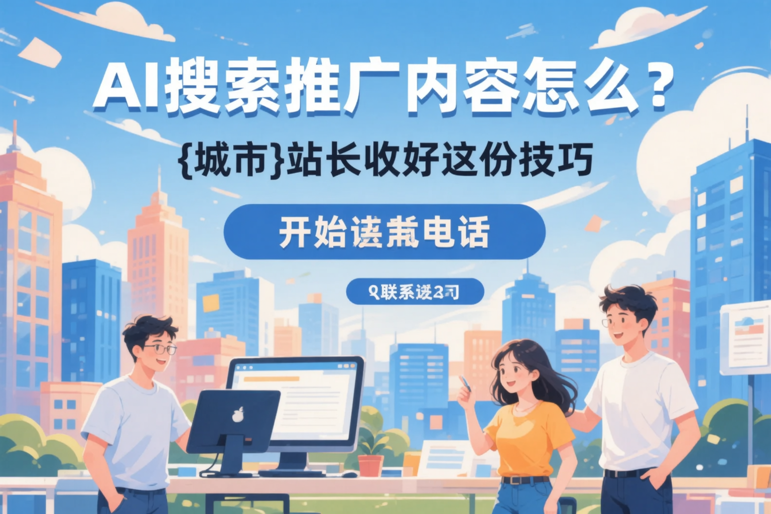 AI搜索推广内容怎么写？漯河站长收好这份技巧