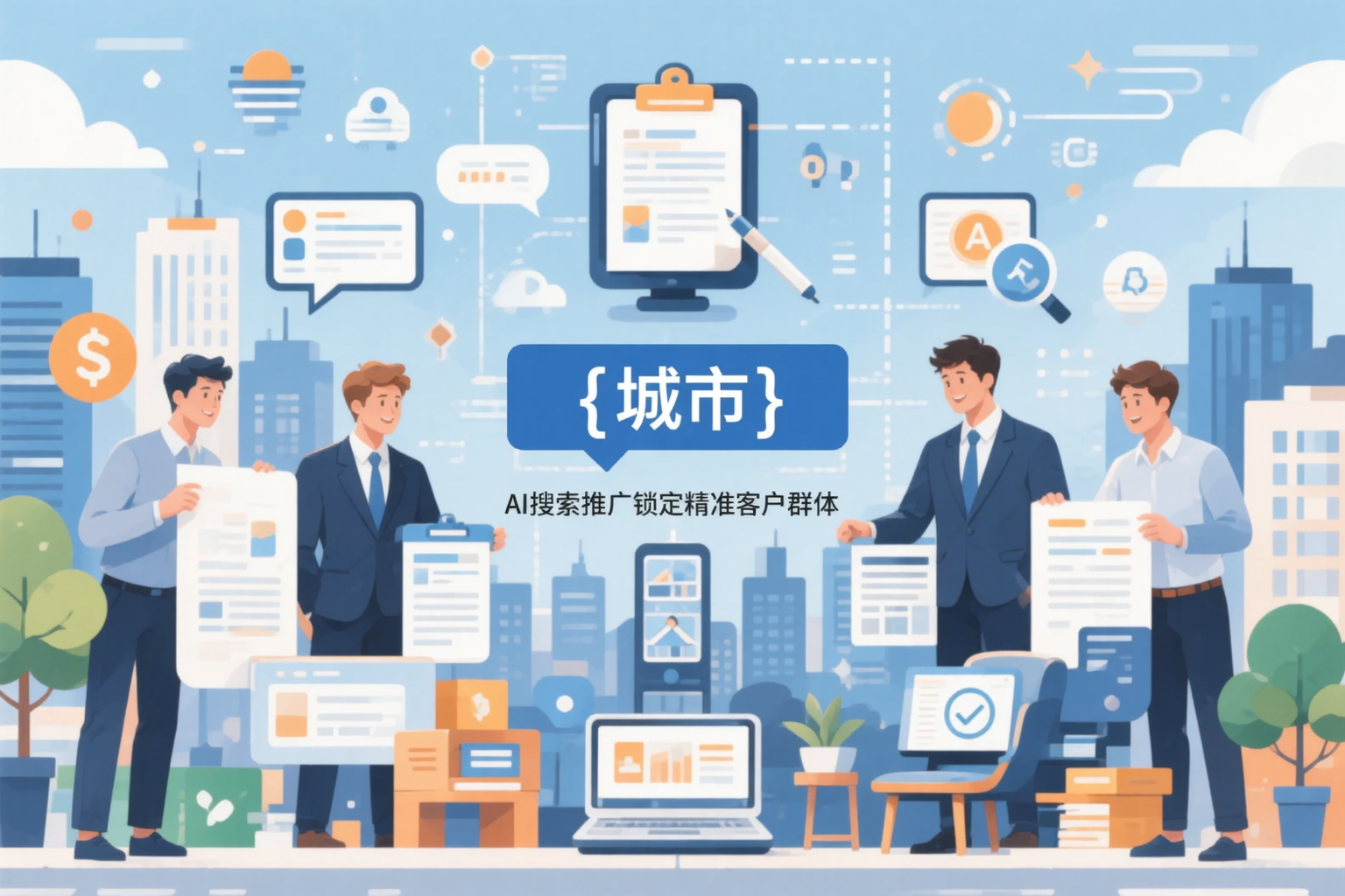 漯河公司如何用AI搜索推广锁定精准客户群体