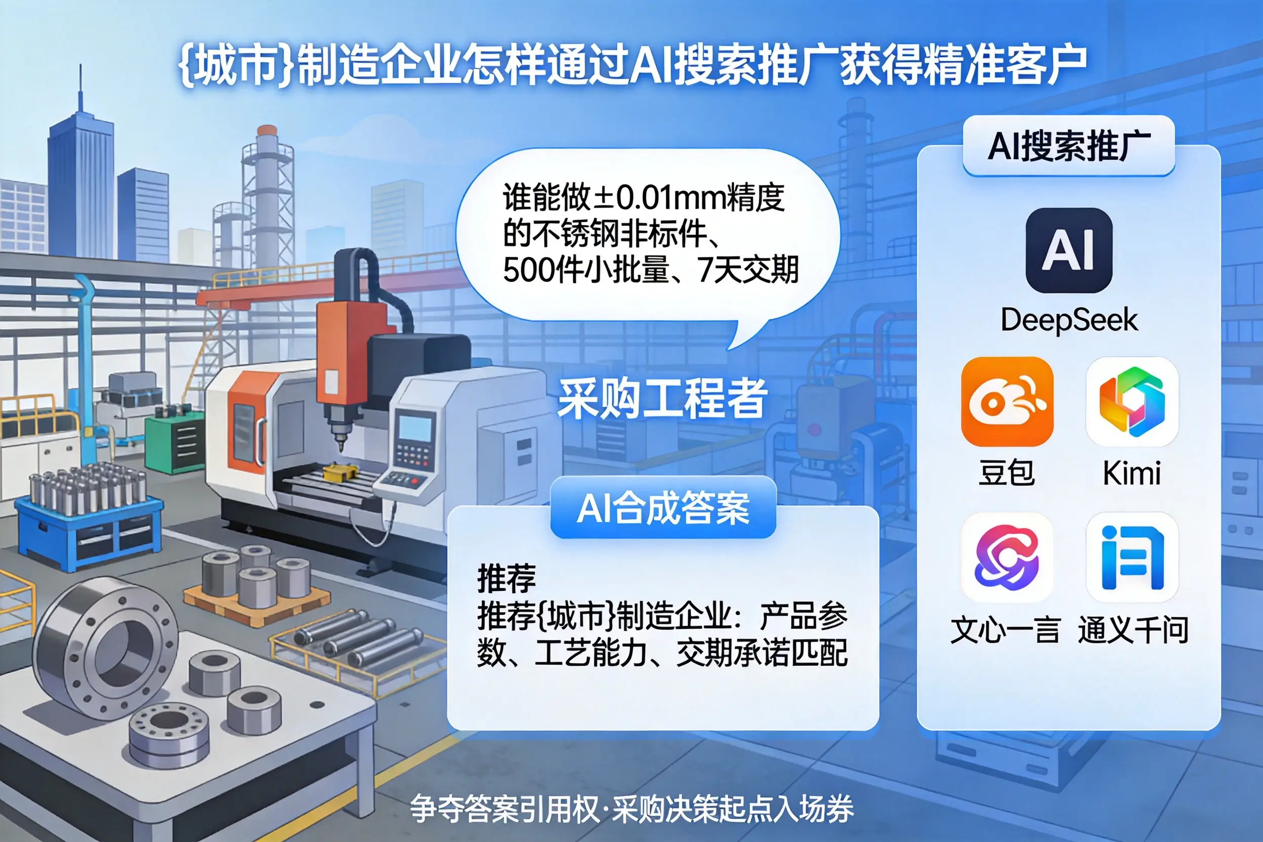 漯河制造企业怎样通过AI搜索推广获得精准客户