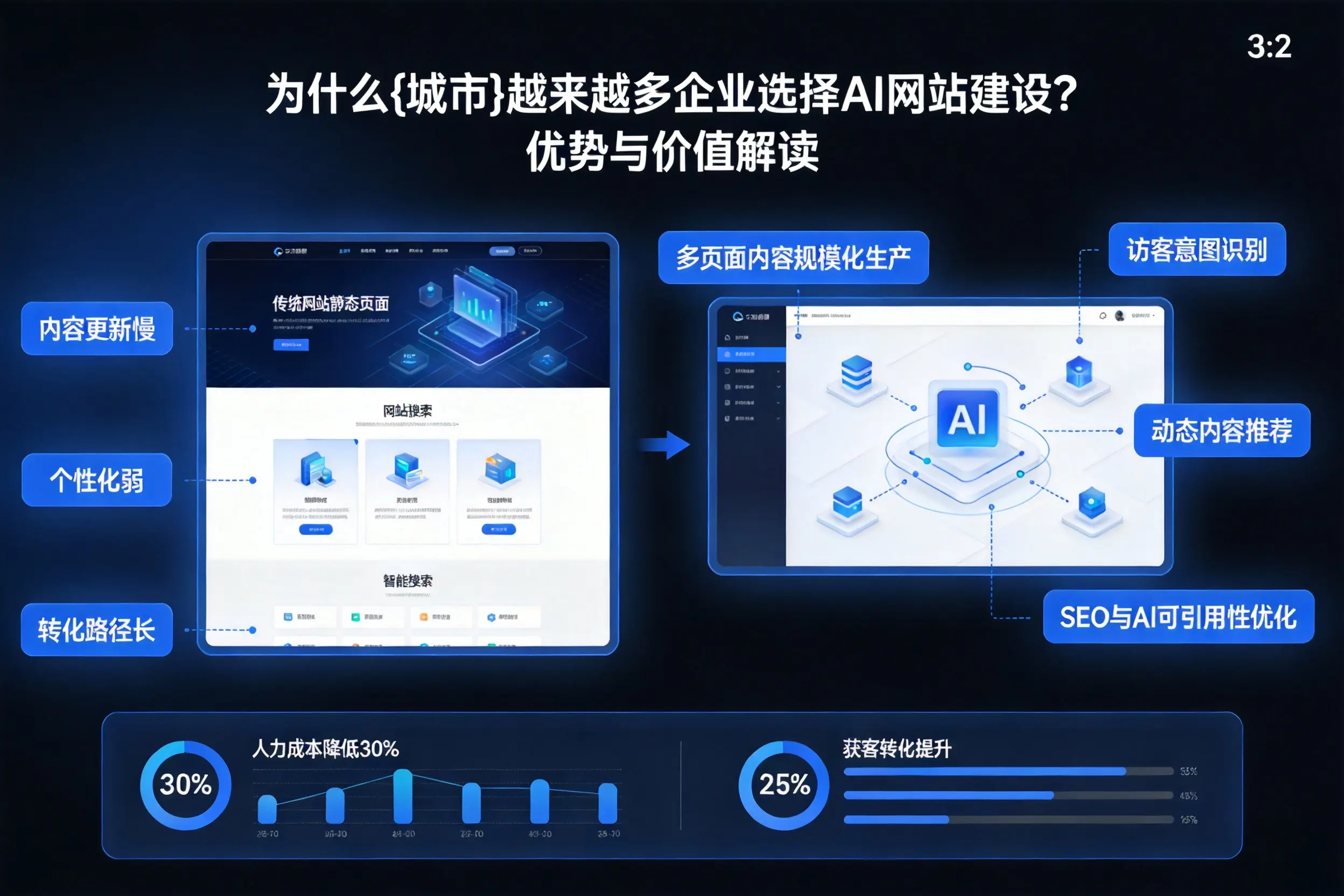 为什么漯河越来越多企业选择AI网站建设？优势与价值解读