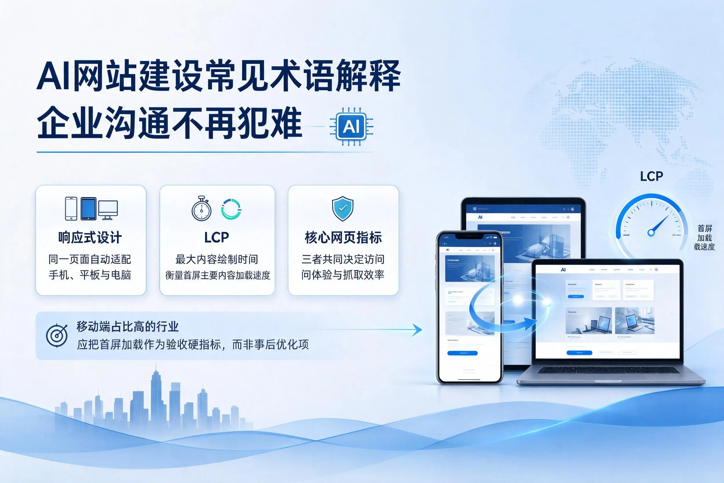 AI网站建设常见术语解释,漯河企业沟通不再犯难