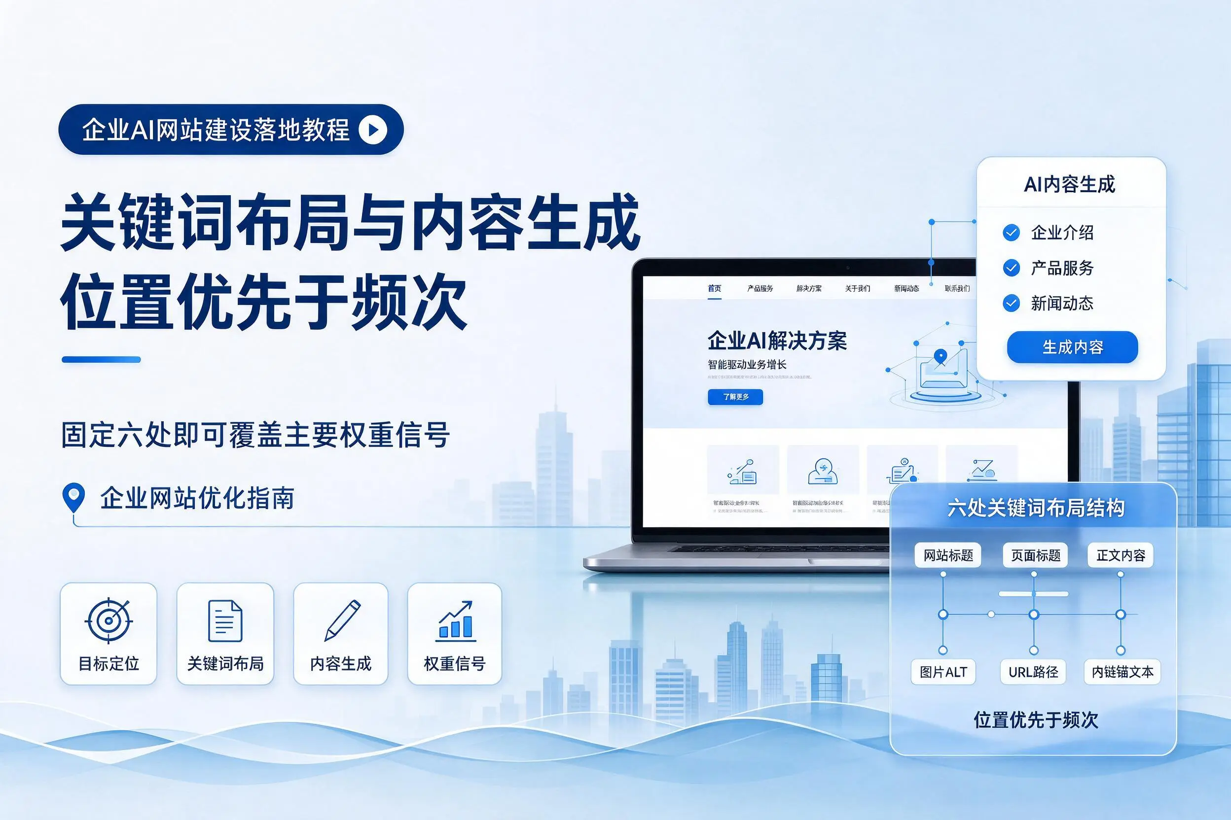 漯河企业AI网站建设落地教程：关键词布局与内容生成